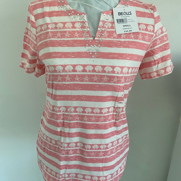 Lot of 3 Coral Bay embellished shirts new S - Picture 5 of 13